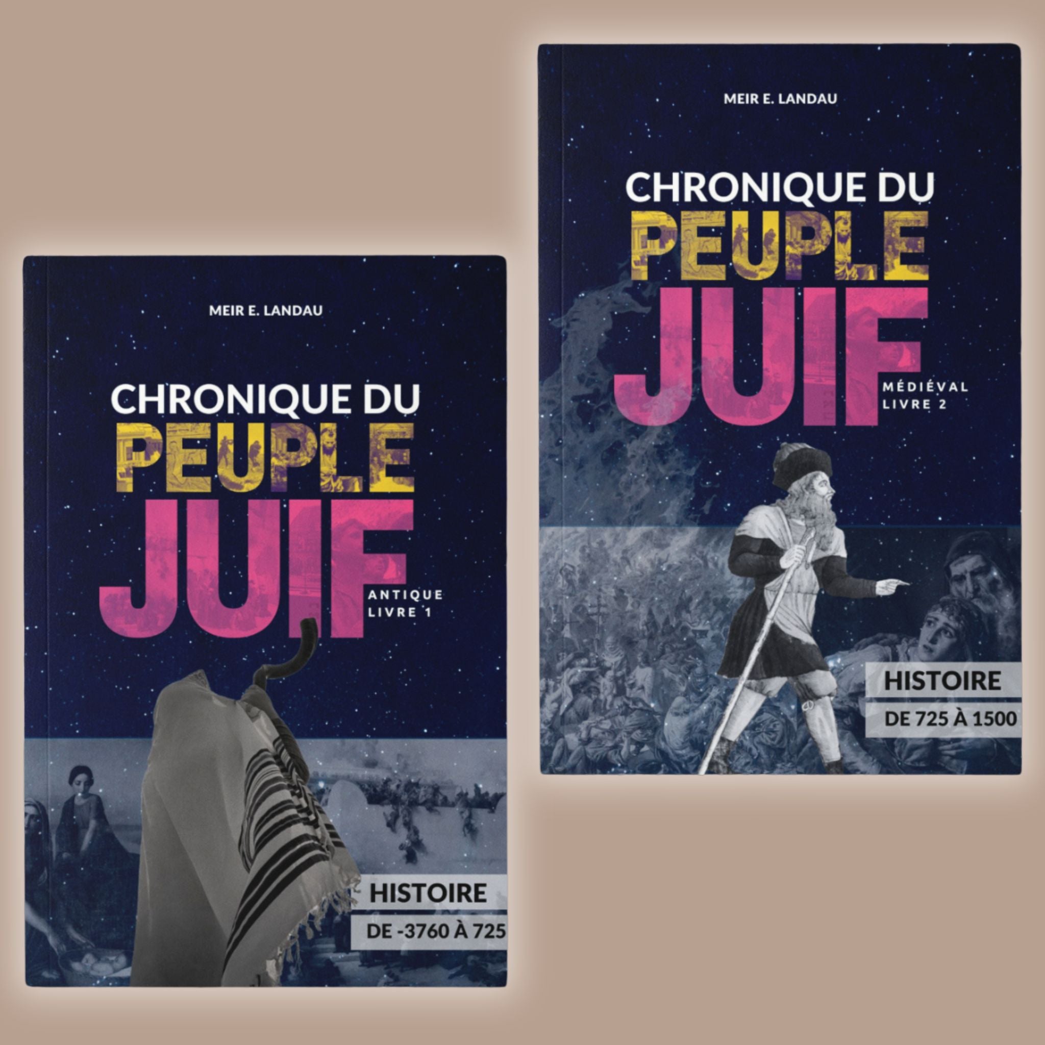Chronique du Peuple Juif – Pack Complet (Livres 1 & 2)